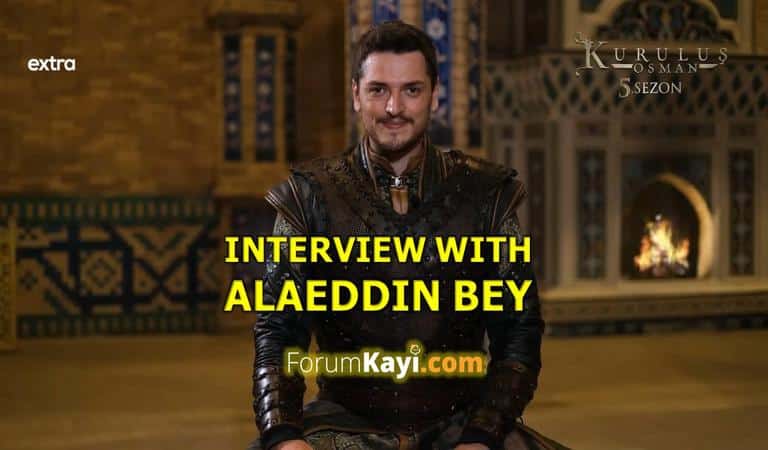 Interview With Alaeddin Bey