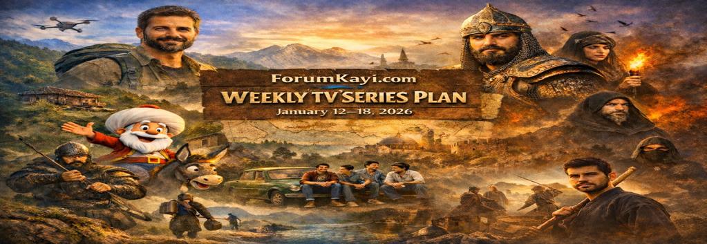 Weekly TV Series Plan January 12–18